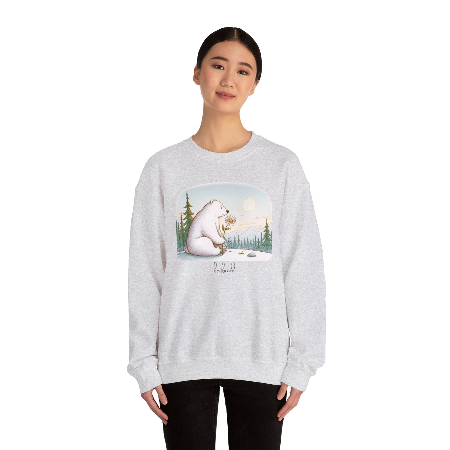 Be Kind Polar Bear Sweatshirt | Polar Den