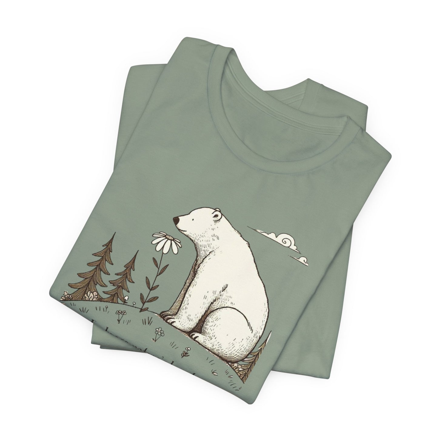 Polar Bear Nature Tee | Embrace Nature’s Beauty Shirt