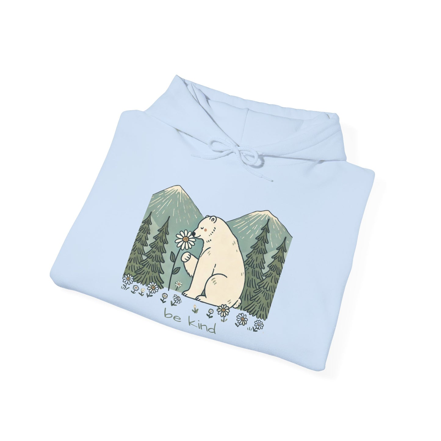 Be Kind Polar Bear Hoodie