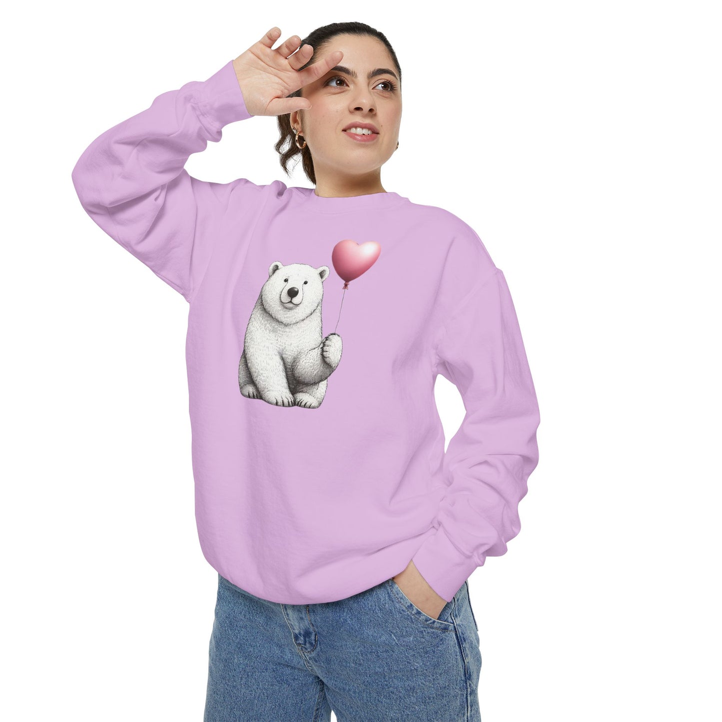 Sketch Bear Balloon Sweatshirt