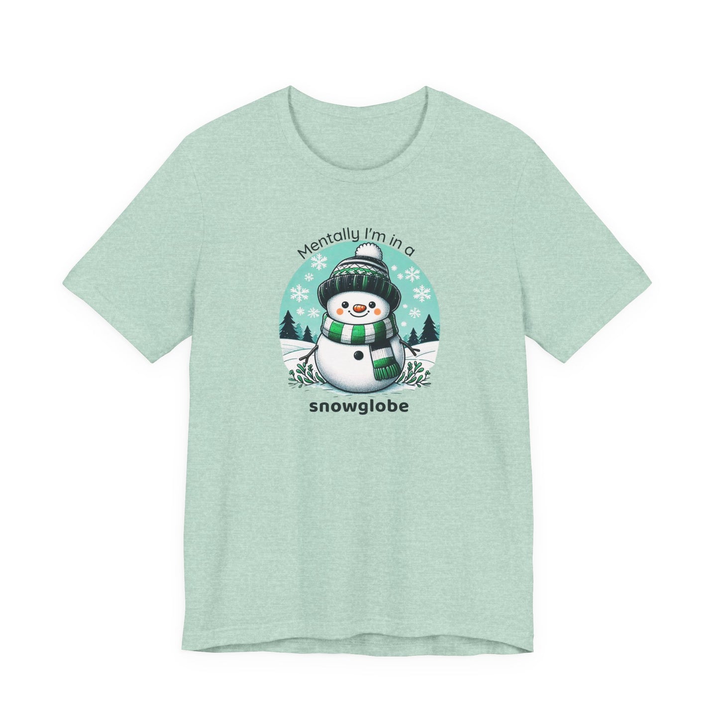 Snowglobe Snowman T-Shirt