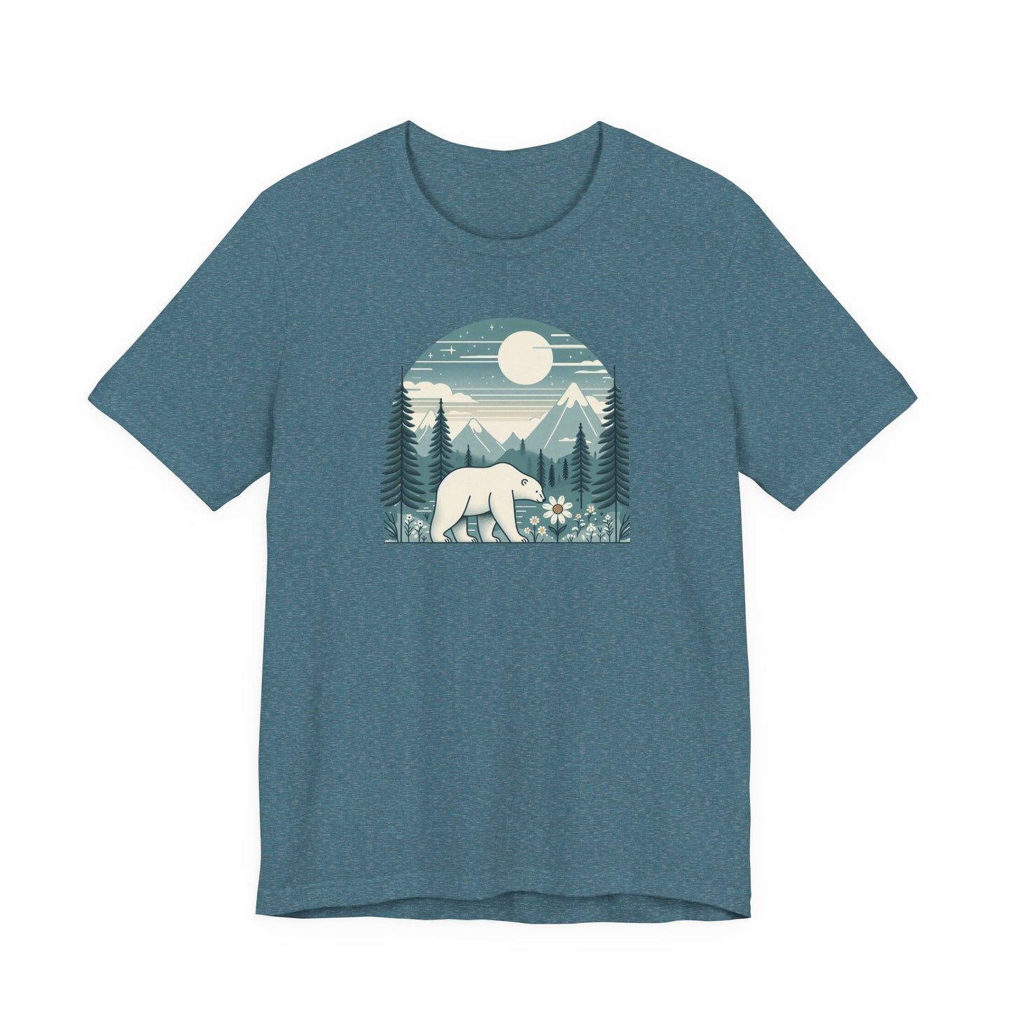 Polar Bear Mountain Forest Tee