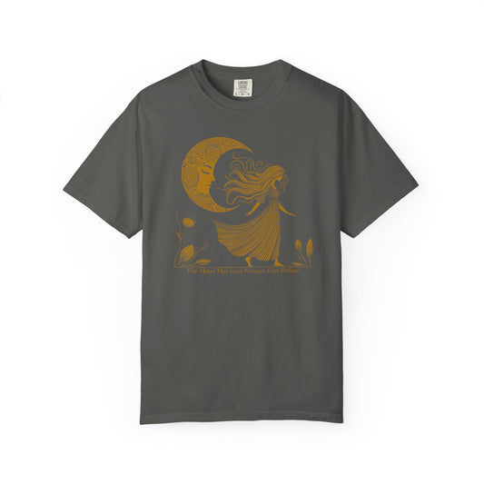The Moon Has Seen Women Rise Before | Celestial Moon Graphic Tee