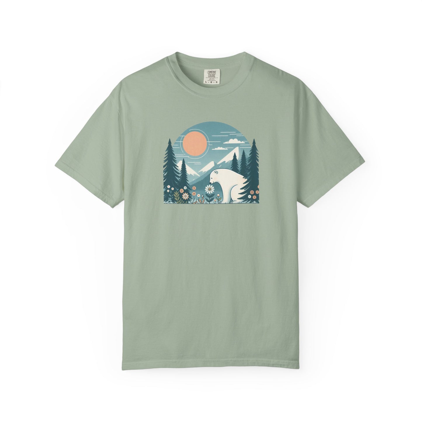 Arctic Bloom Comfort Colors Tee
