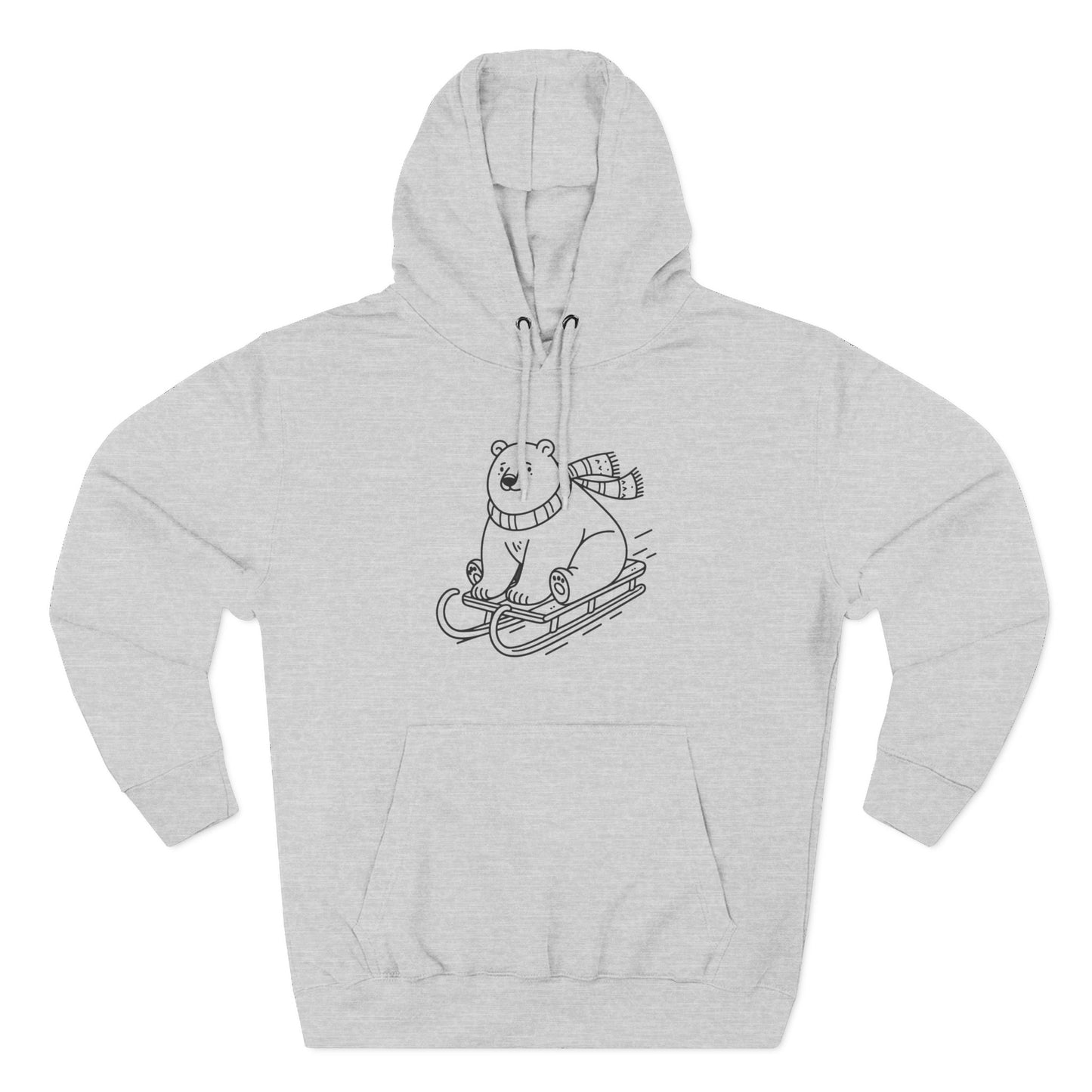 Polar Bear Sledding Hoodie