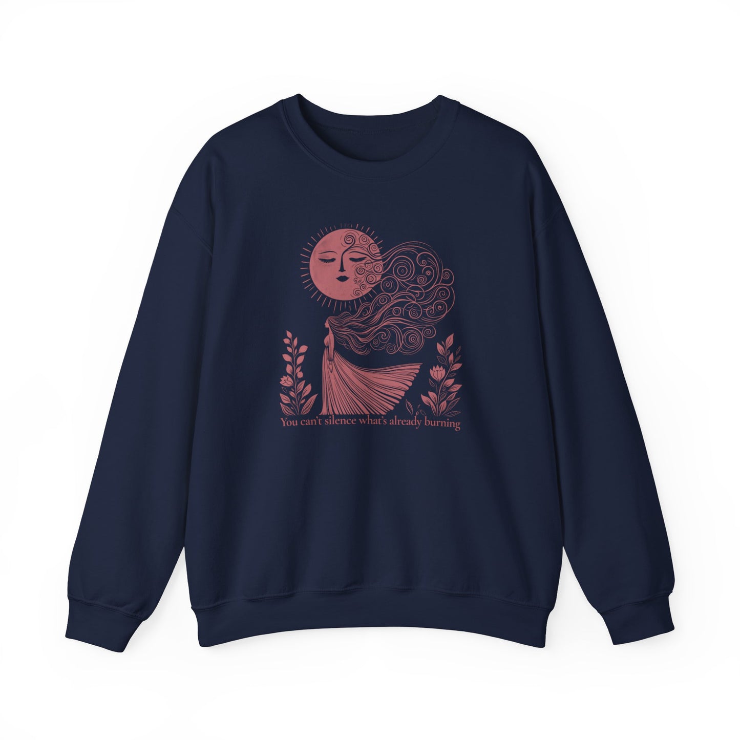 The Eternal Flame Celestial Art Sweatshirt | Mystic Den