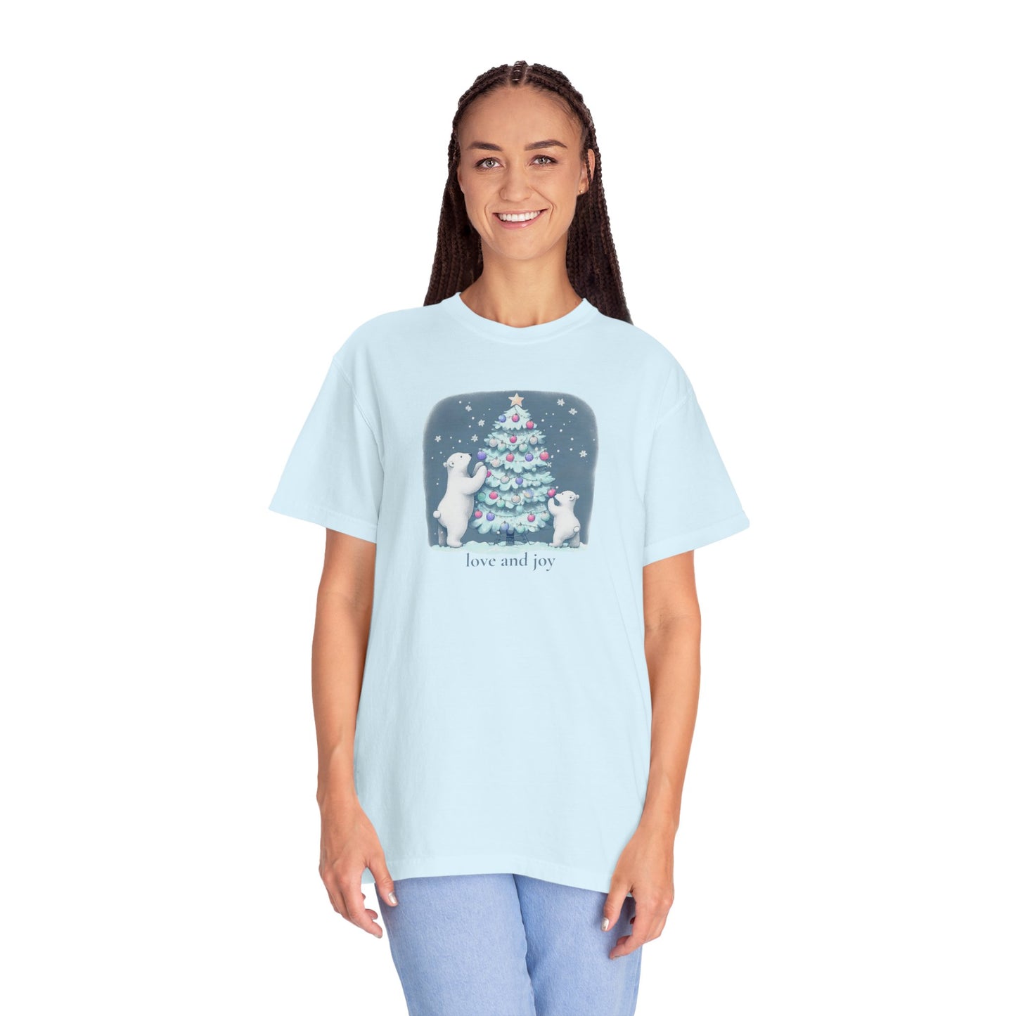 Love and Joy Polar Bear Tee