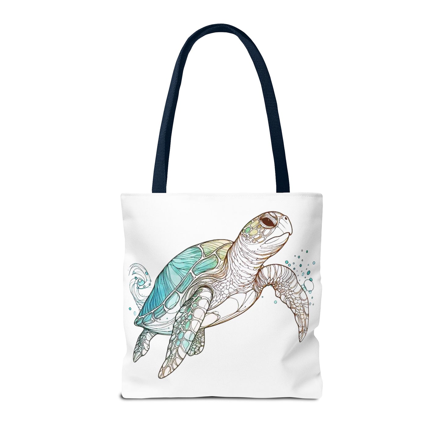 Sea Turtle Ocean Tote Bag | Marine Life Beach Bag