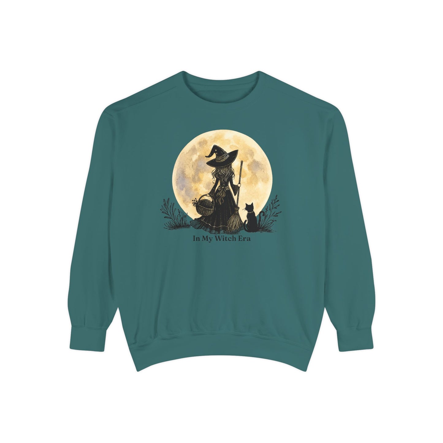 In My Witch Era | Cozy Witch Moon Crewneck Sweatshirt