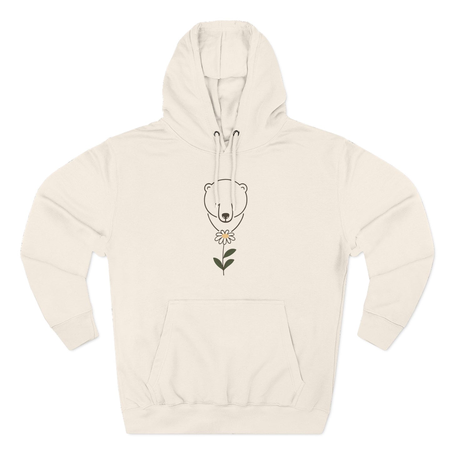 Polar Bear Daisy Hoodie