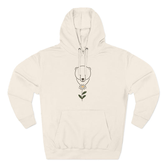 Polar Bear Daisy Hoodie