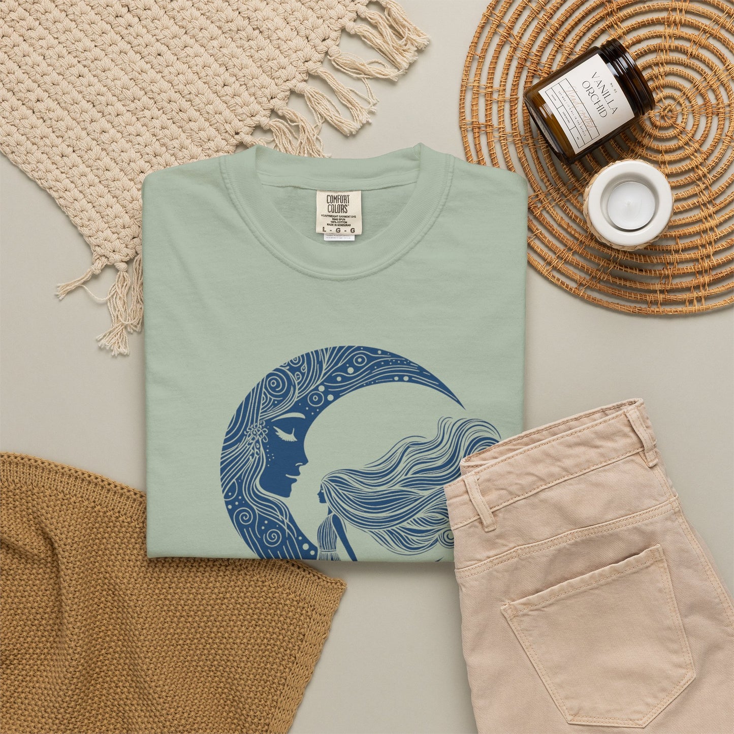 She Walked with the Moon Comfort Colors T-Shirt