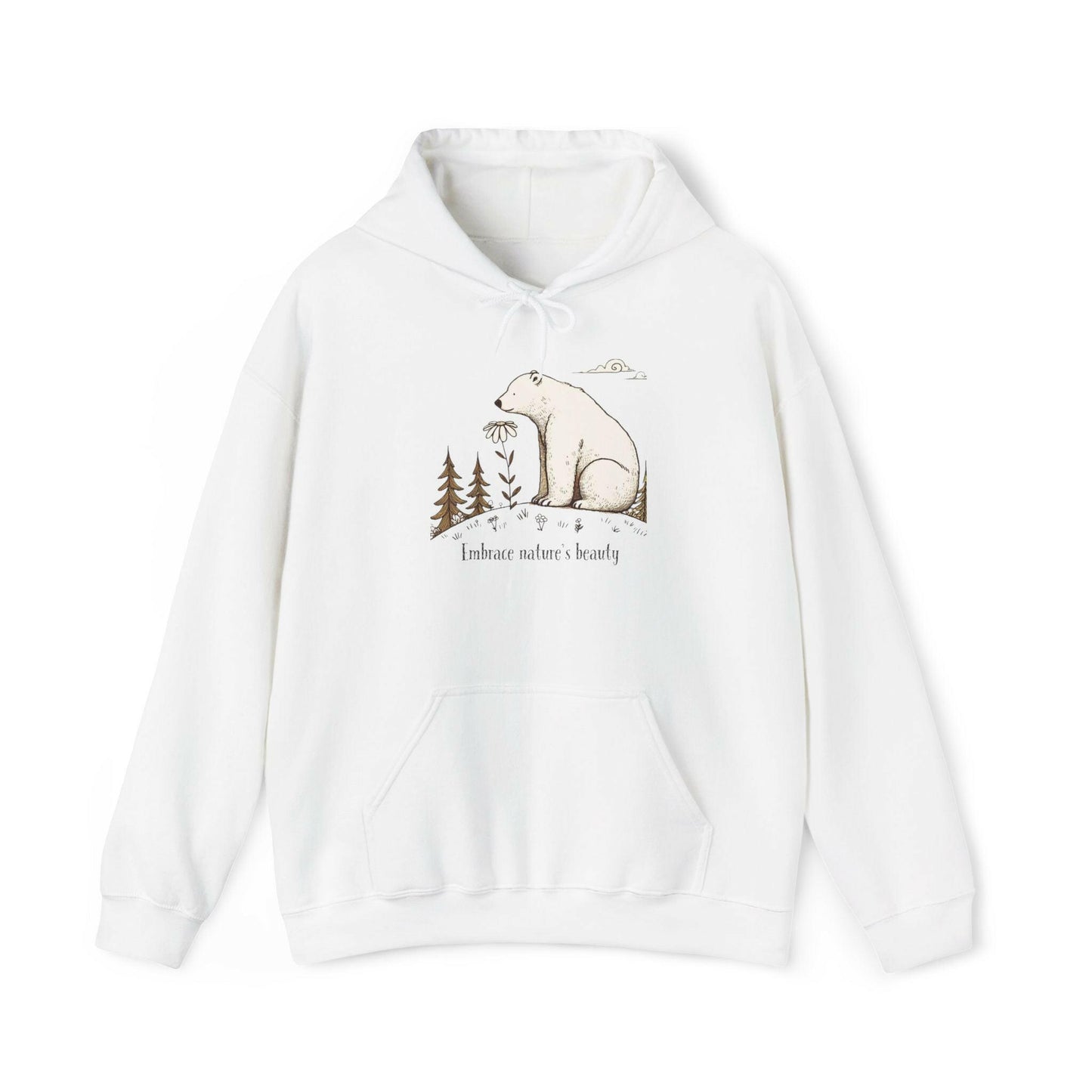 Polar Bear Nature's Beauty Hoodie - Stompy Paws