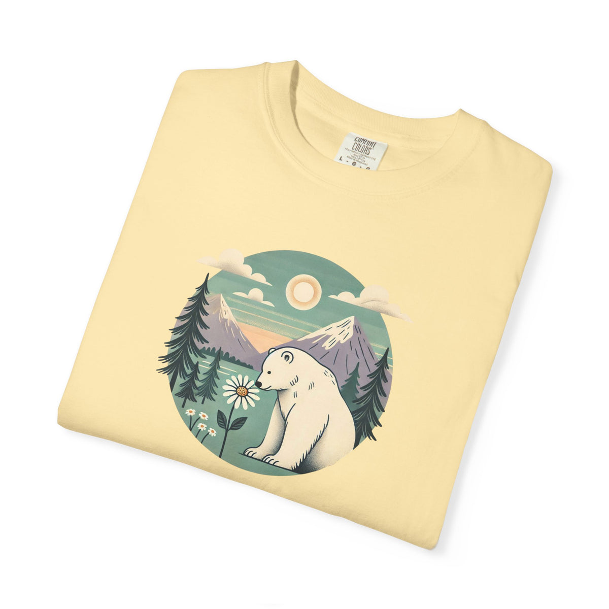 Polar Bear Mountain T-Shirt | Comfort Colors Tee