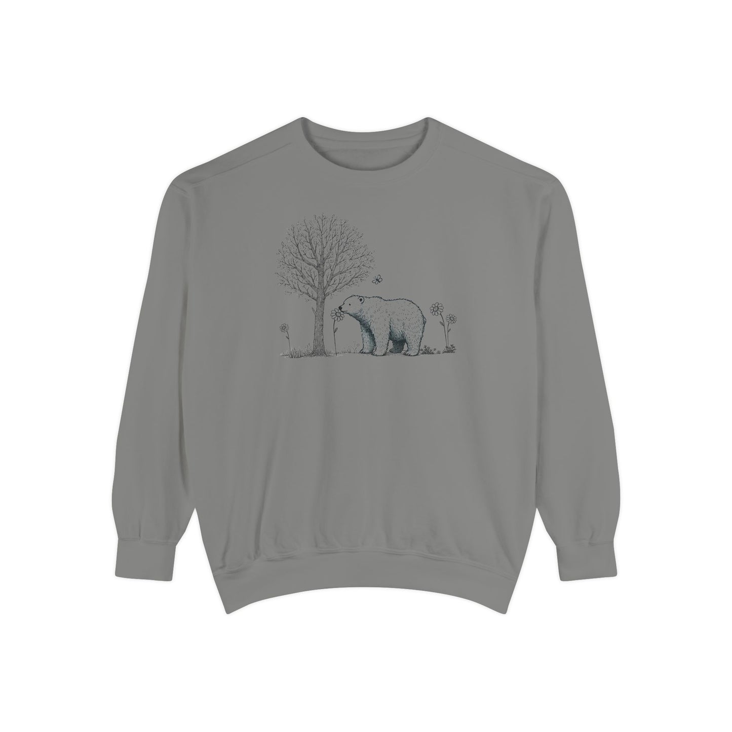 The Meadow Bear – Botanical Sketch Long Sleeve