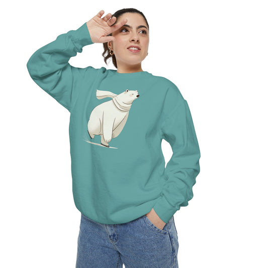 Polar Bear Skating Sweatshirt