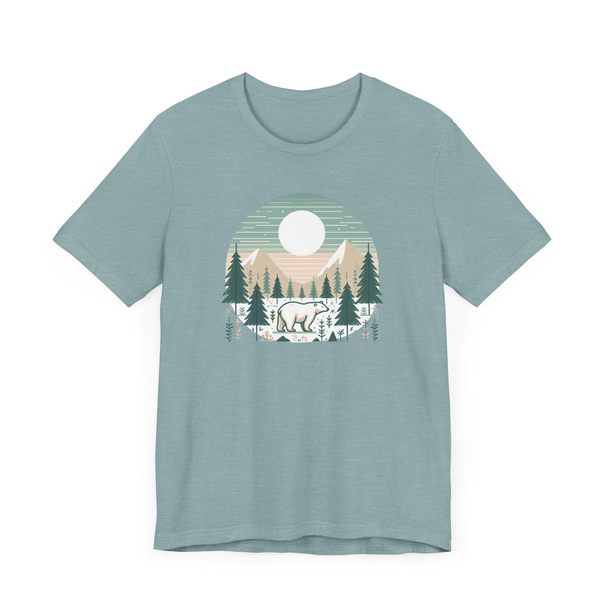 Polar Bear Forest Walk Tee - Stompy Paws