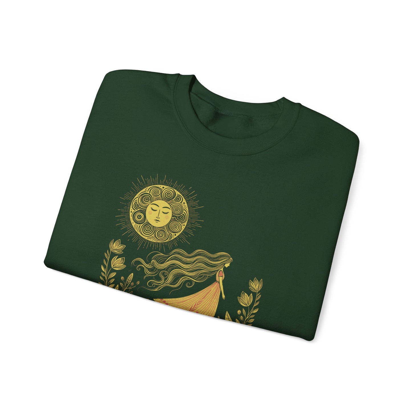 The Eternal Flame Celestial Art Sweatshirt | Mystic Den