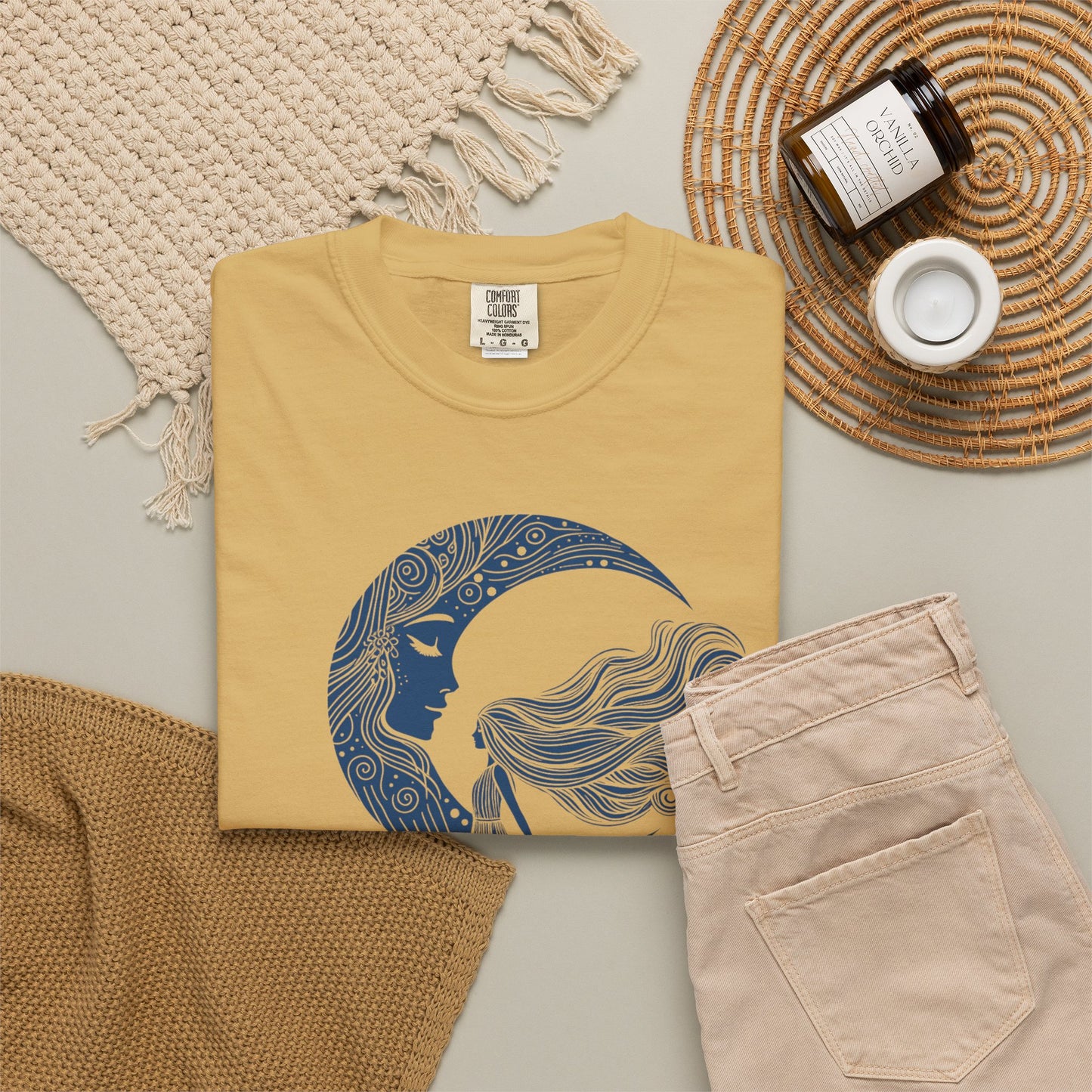 She Walked with the Moon Comfort Colors T-Shirt