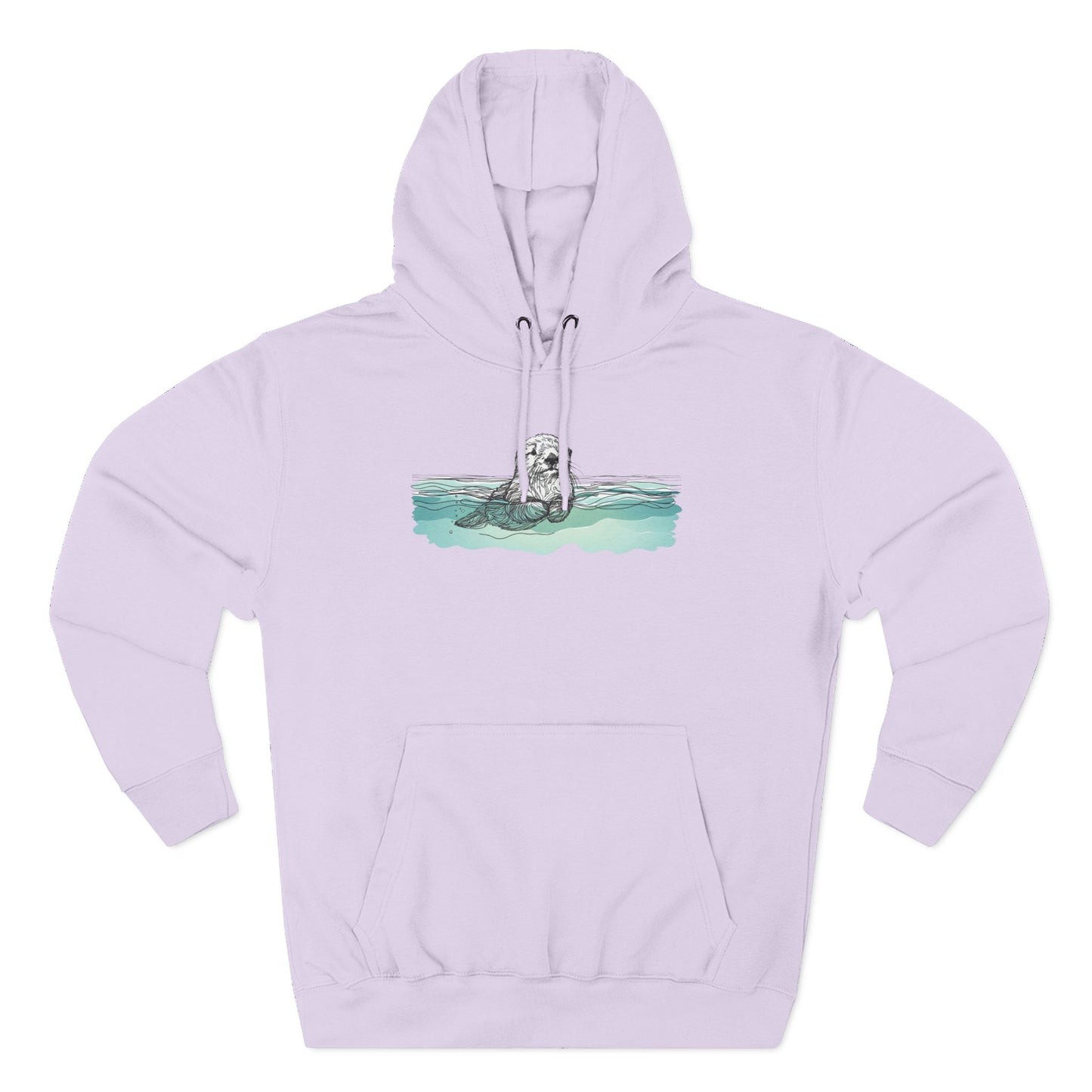 Otter in the Water Hoodie