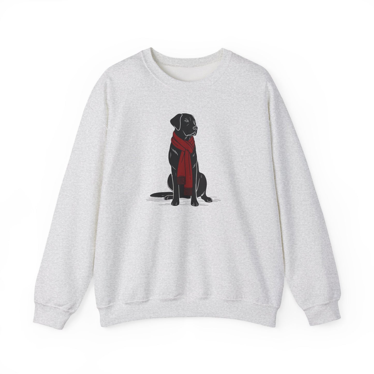 Black Lab Winter Dog Sweatshirt