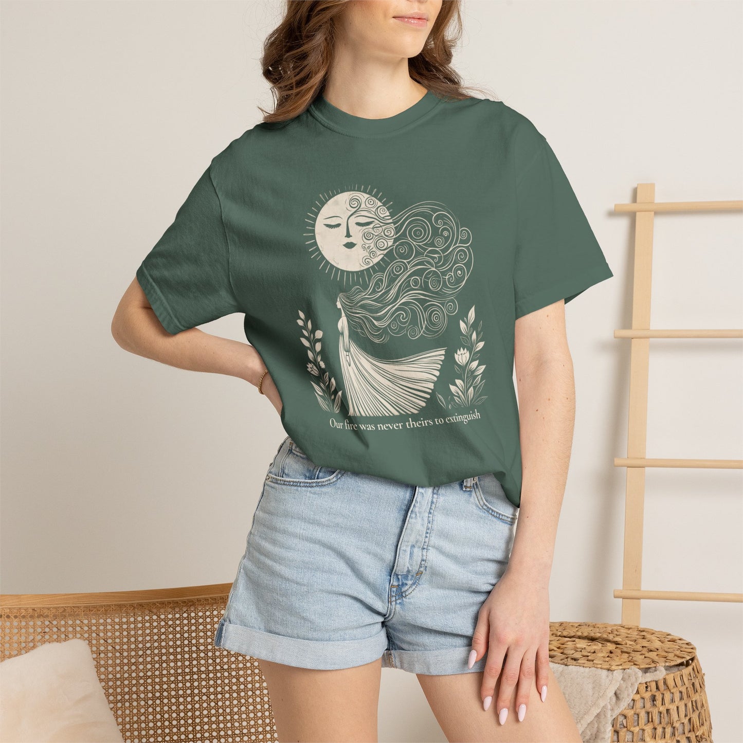 Our Fire Was Never Theirs to Extinguish Comfort Colors T-Shirt