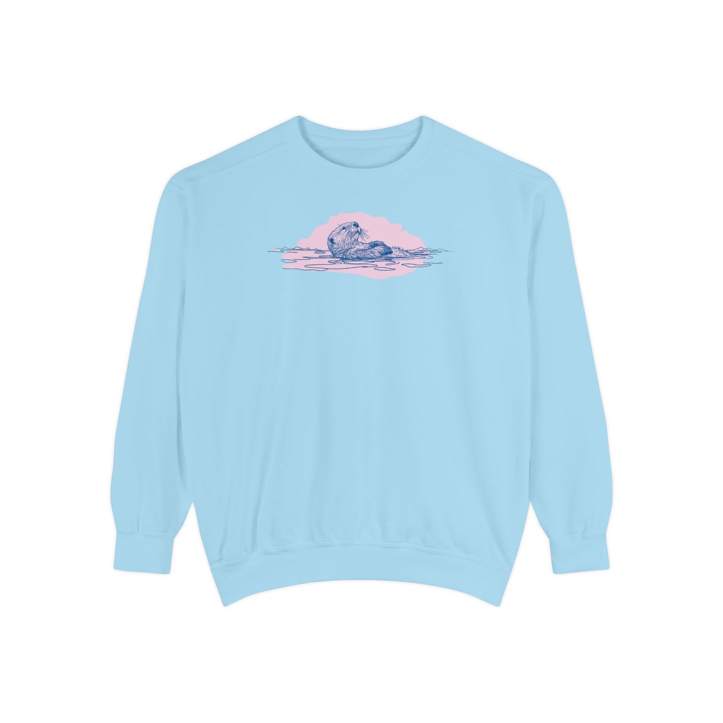 Coastal Otter Comfort Colors Sweatshirt