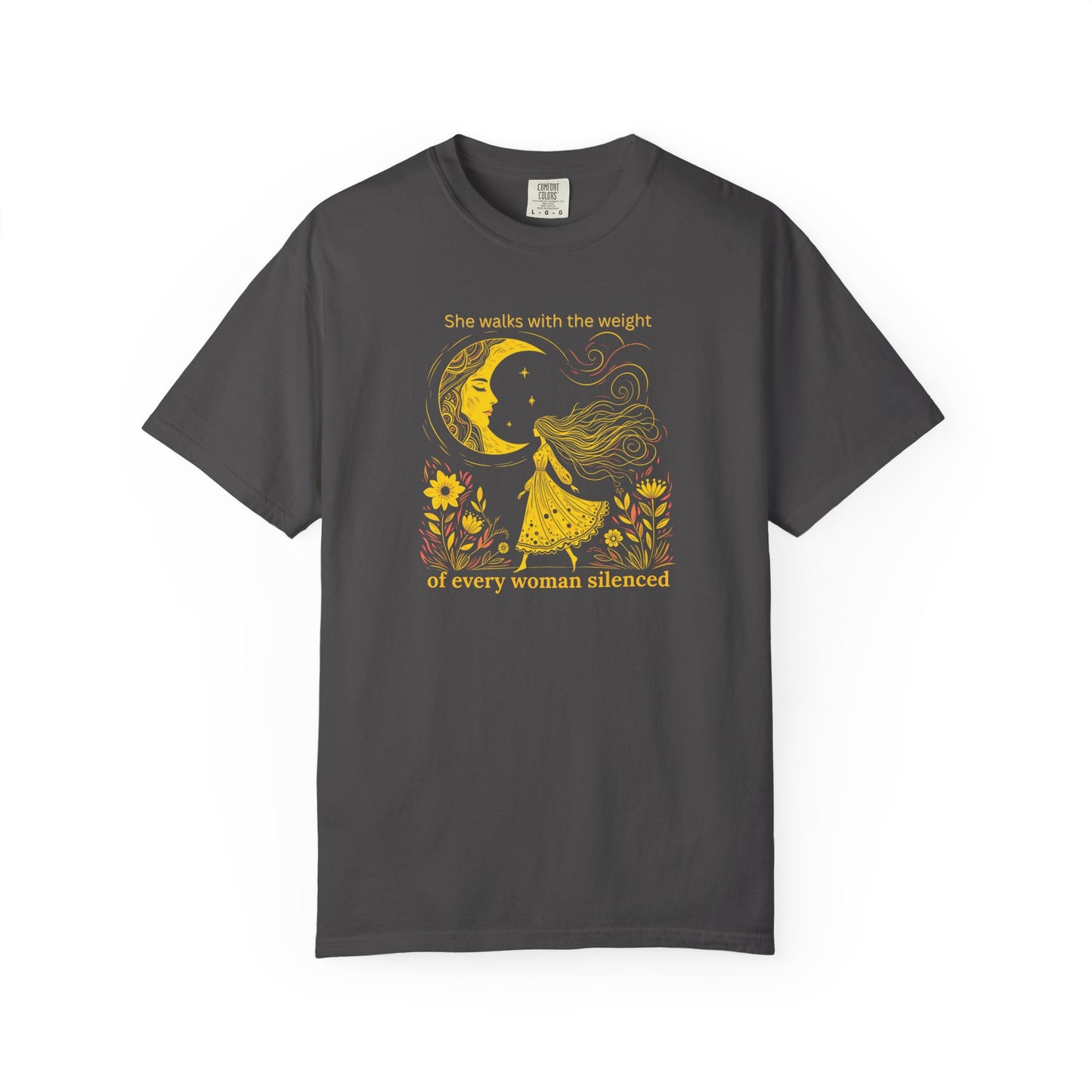 Comfort Colors She Walks With the Weight Tee