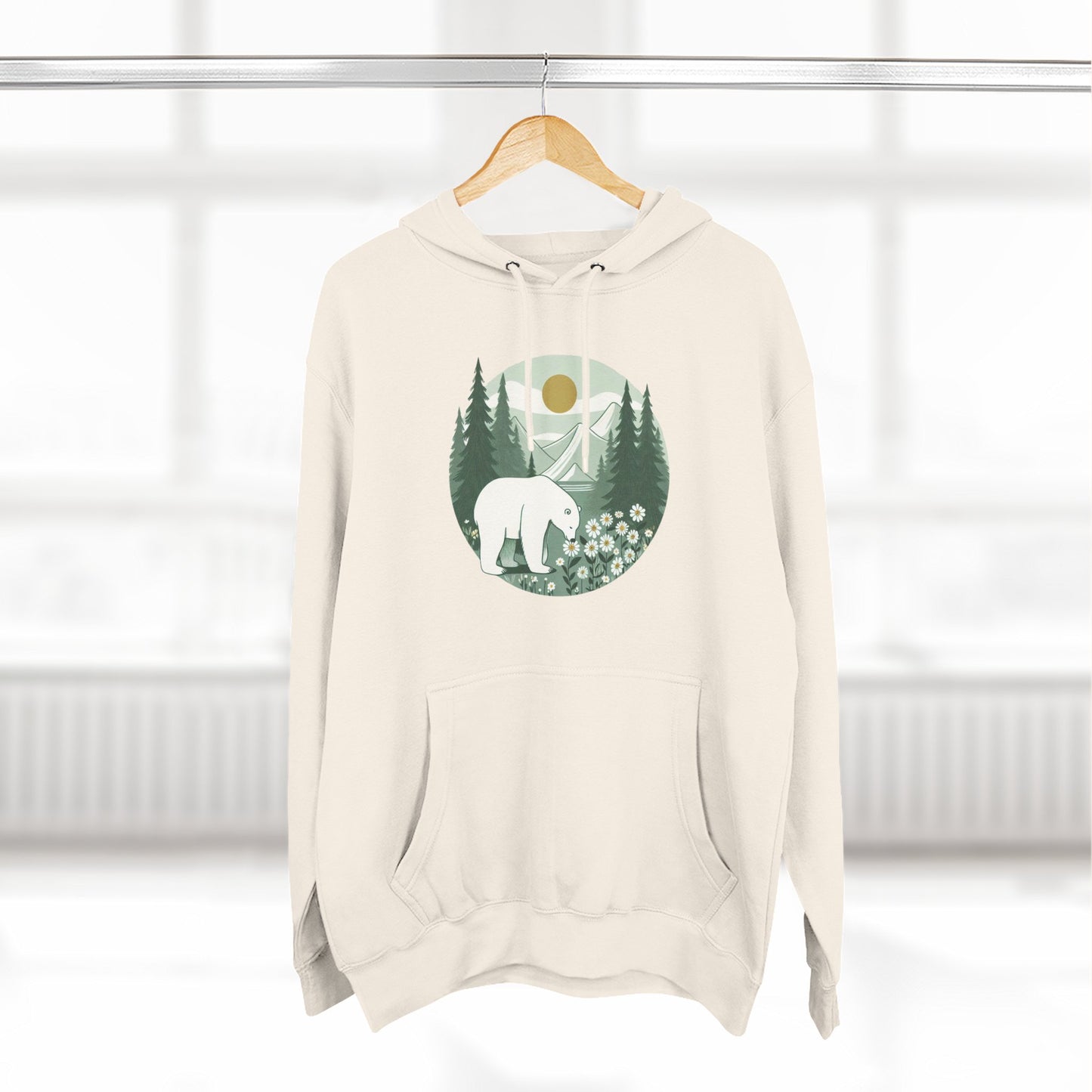 Polar Bear Mountain Meadow Hoodie
