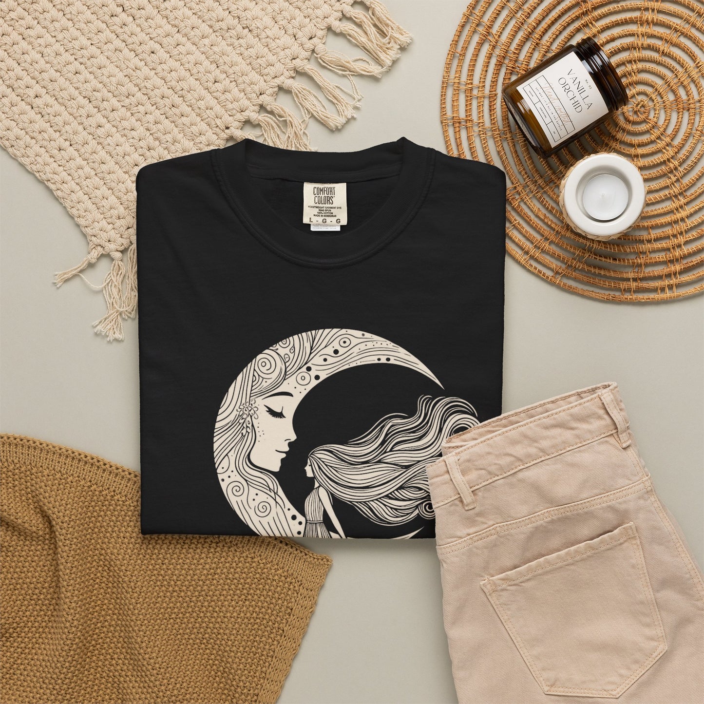Moonlit Whispers Comfort Colors T-Shirt
