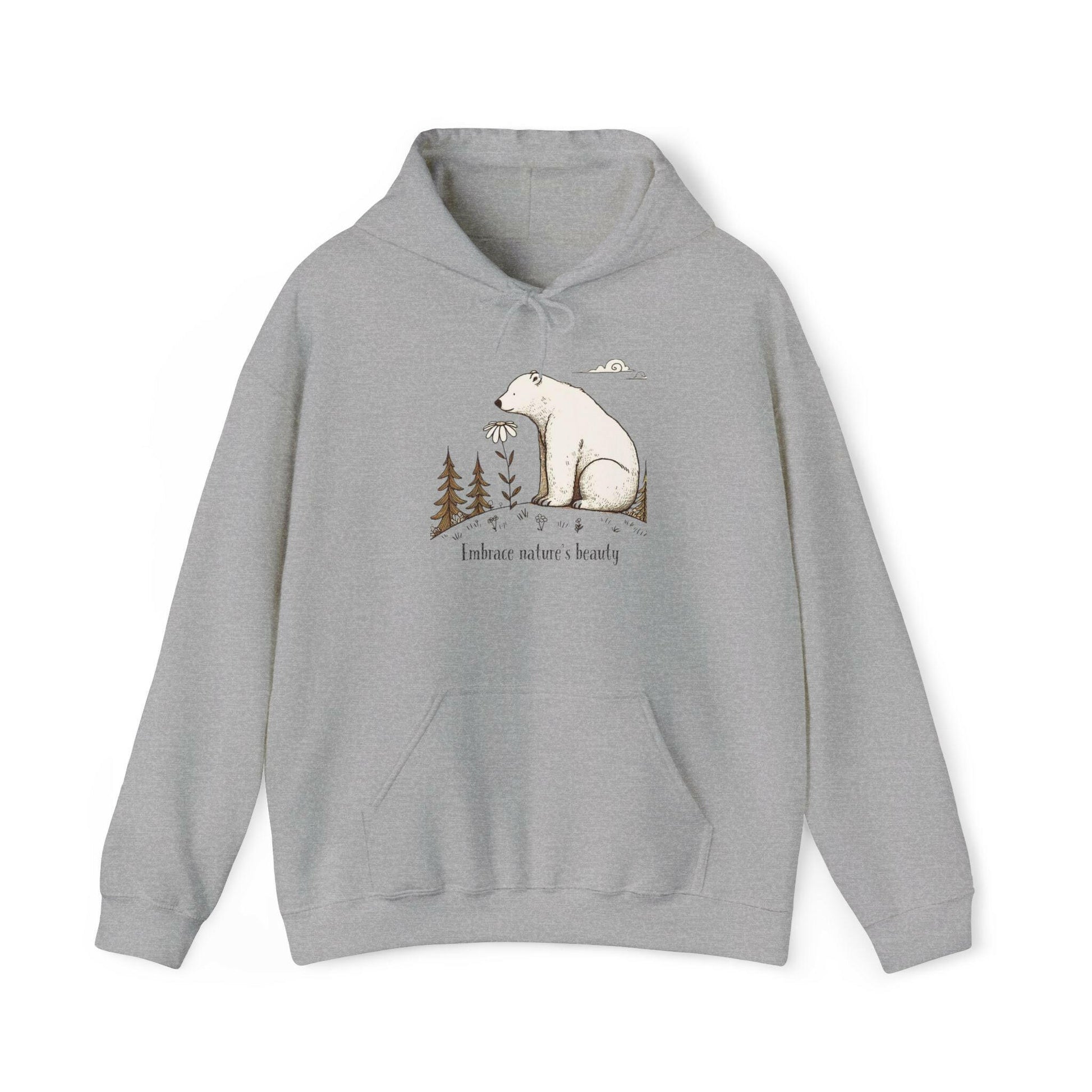 Polar Bear Nature's Beauty Hoodie - Stompy Paws