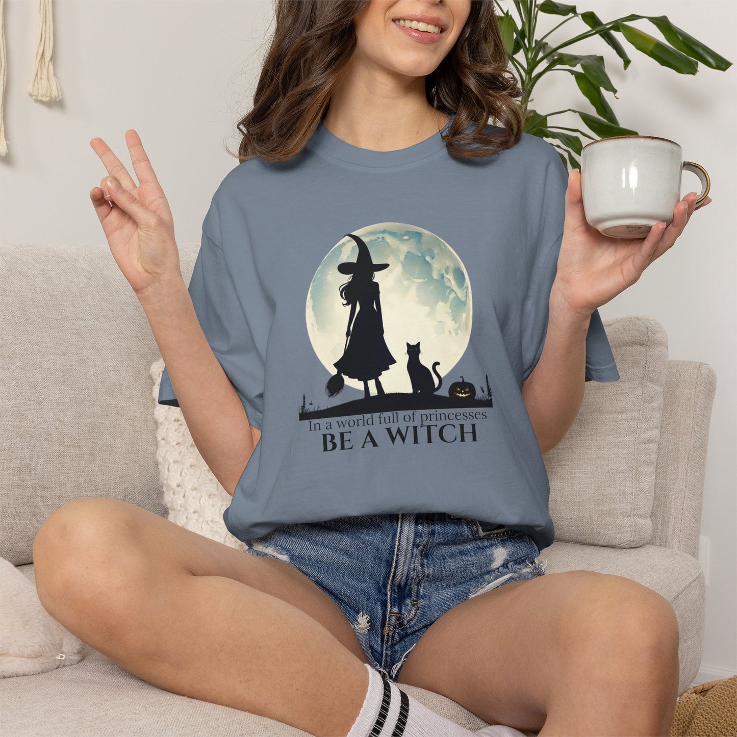 Comfort Colors Be A Witch Tee