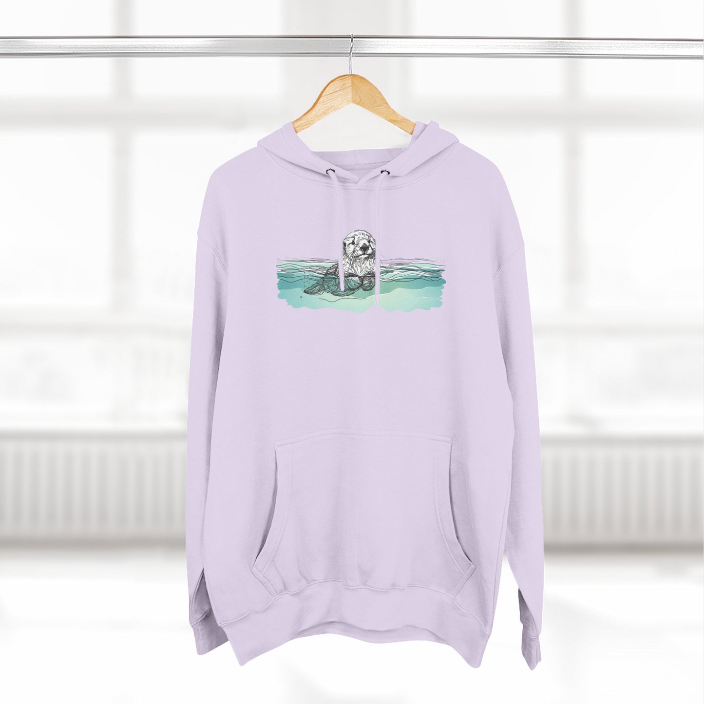 Otter in the Water Hoodie