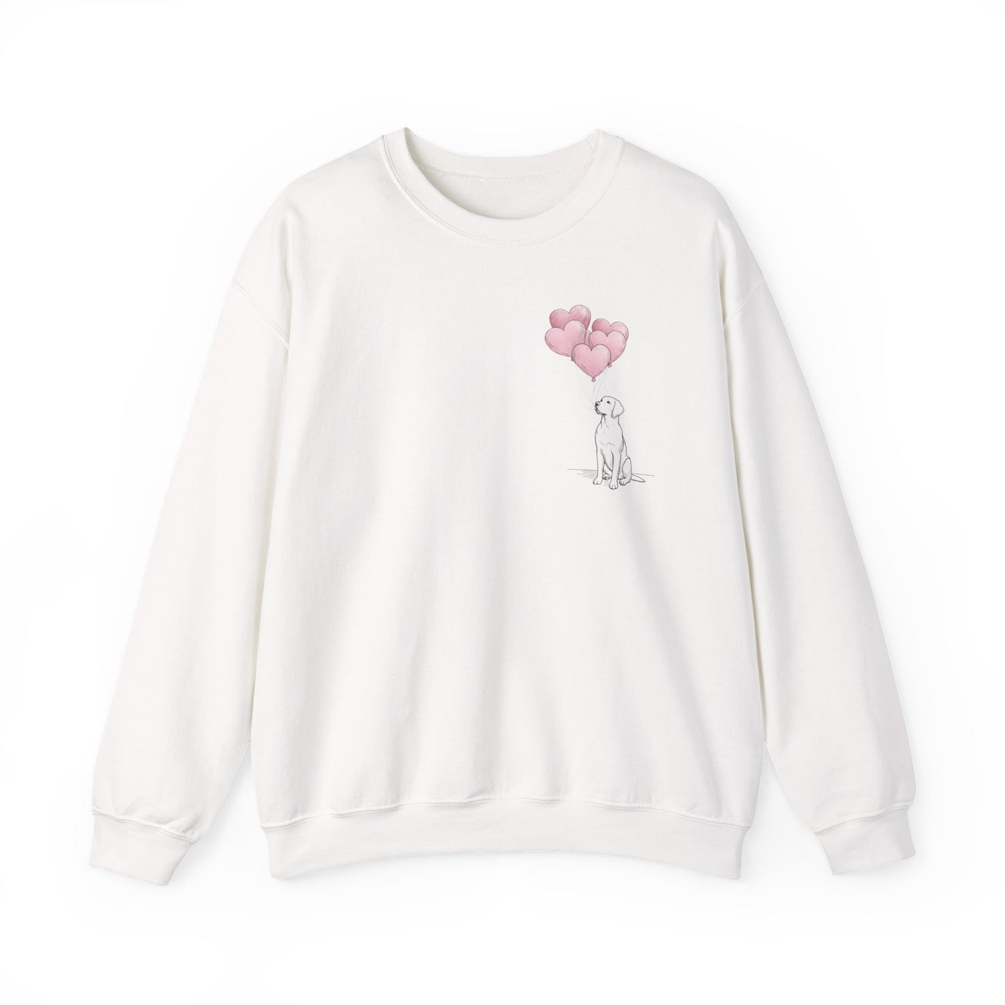 The Infinite Affection Minimalist Pocket Art Sweatshirt