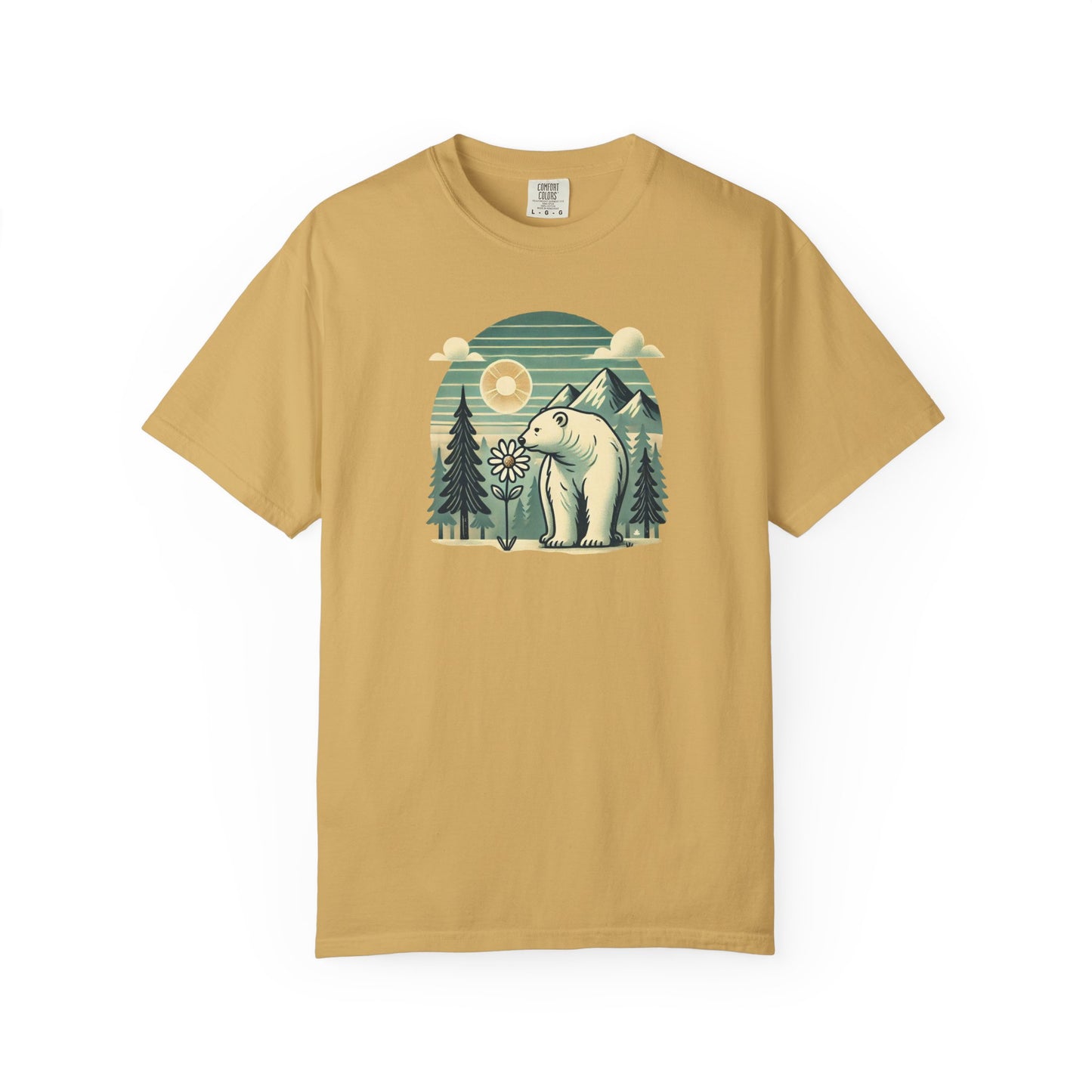 Pine & Daisy Polar Bear Comfort Colors Tee