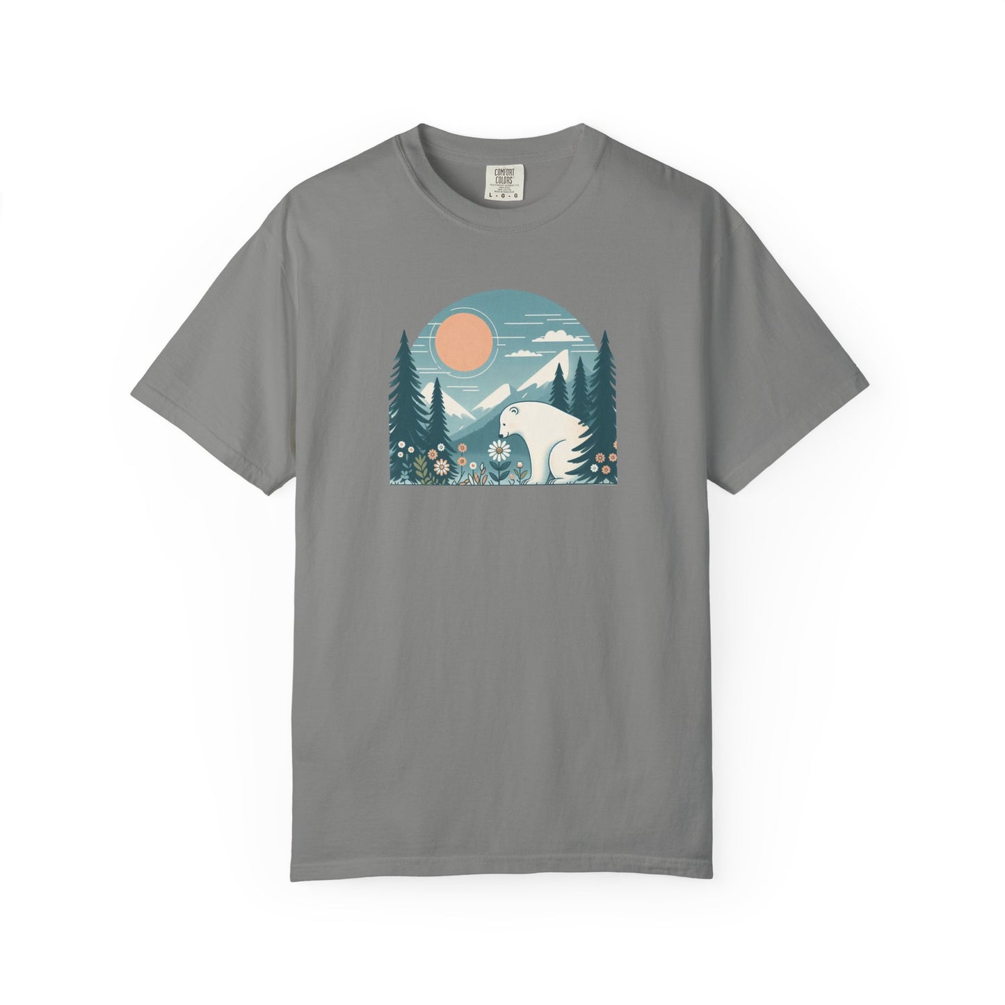 Arctic Bloom Comfort Colors Tee