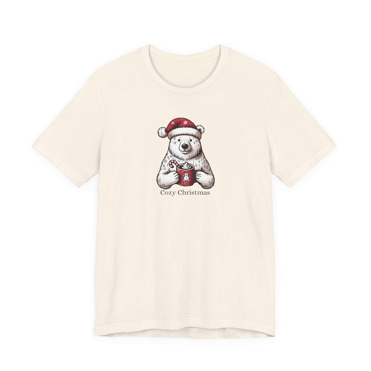 Cozy Christmas Bear Mug Tee