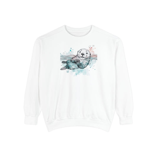 Driftwood Otter Heritage Sweatshirt | Coastal Den Edition