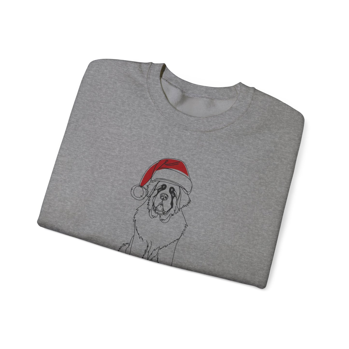 Saint Bernard Christmas Sweatshirt