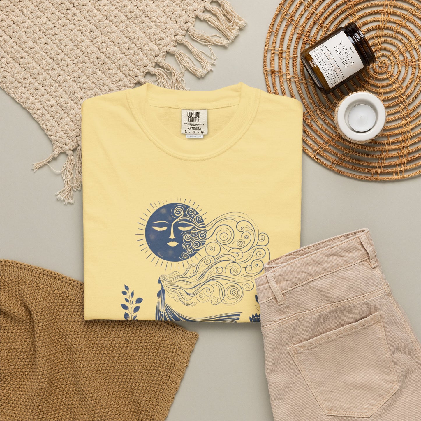 She Walks With the Weight of Every Woman Silenced Comfort Colors Tee