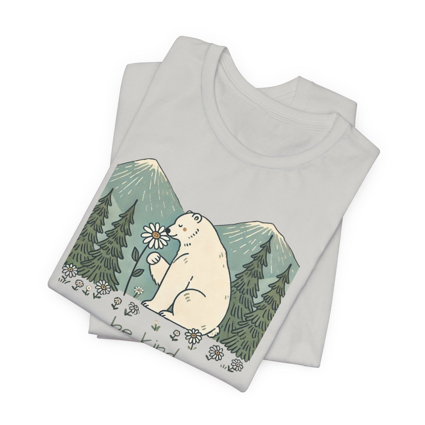 Be Kind Polar Bear Tee - Stompy Paws