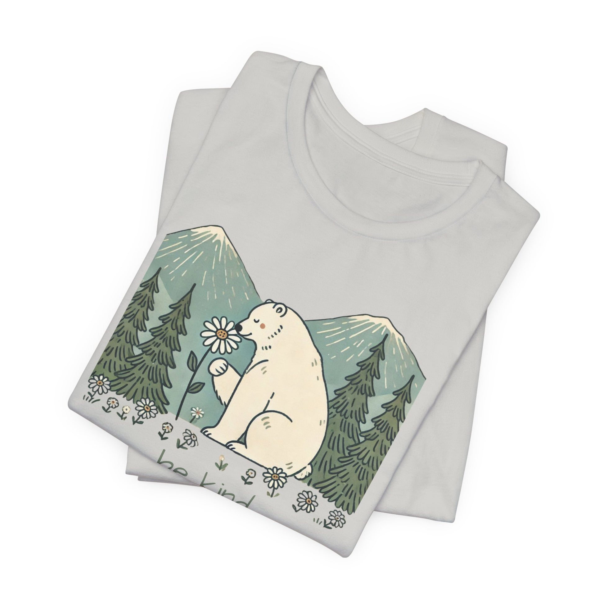 Be Kind Polar Bear Tee - Stompy Paws
