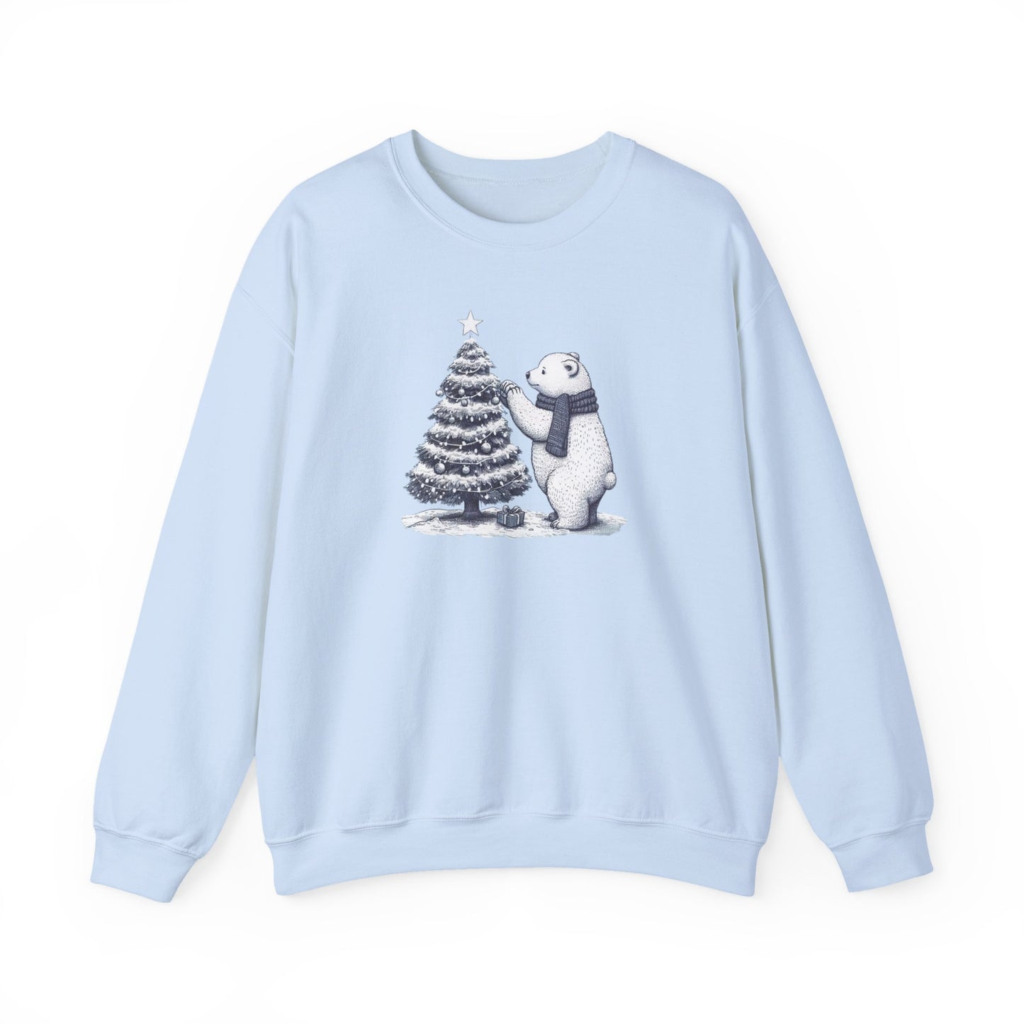 Arctic Christmas Polar Bear Sweatshirt | Polar Den Edition