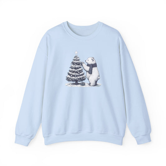 Arctic Christmas Polar Bear Sweatshirt | Polar Den Edition