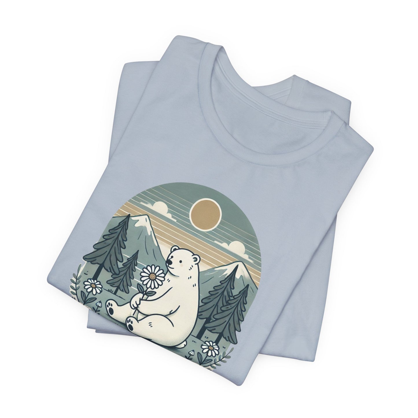 The Gentle Wanderer Polar Bear Premium Tee | Polar Den