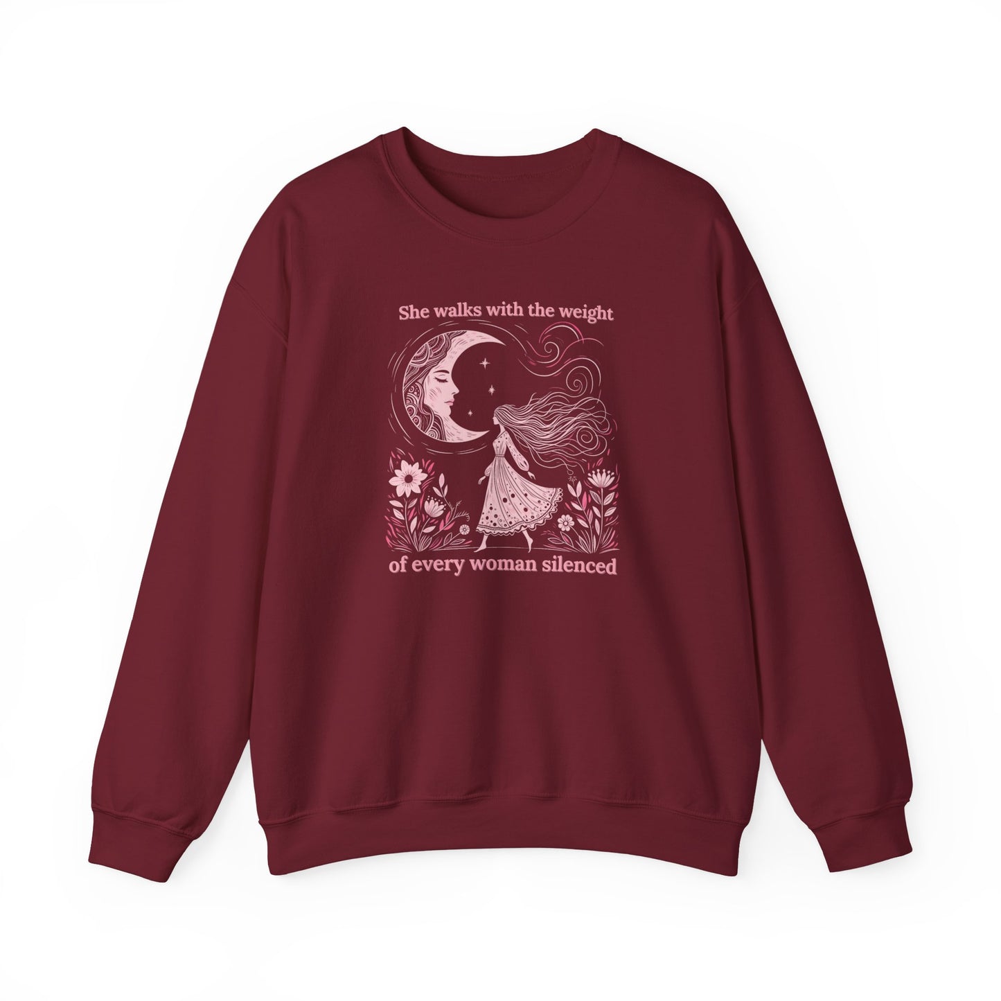 The Silenced Weight Celestial Premium Sweatshirt |Mystic Den