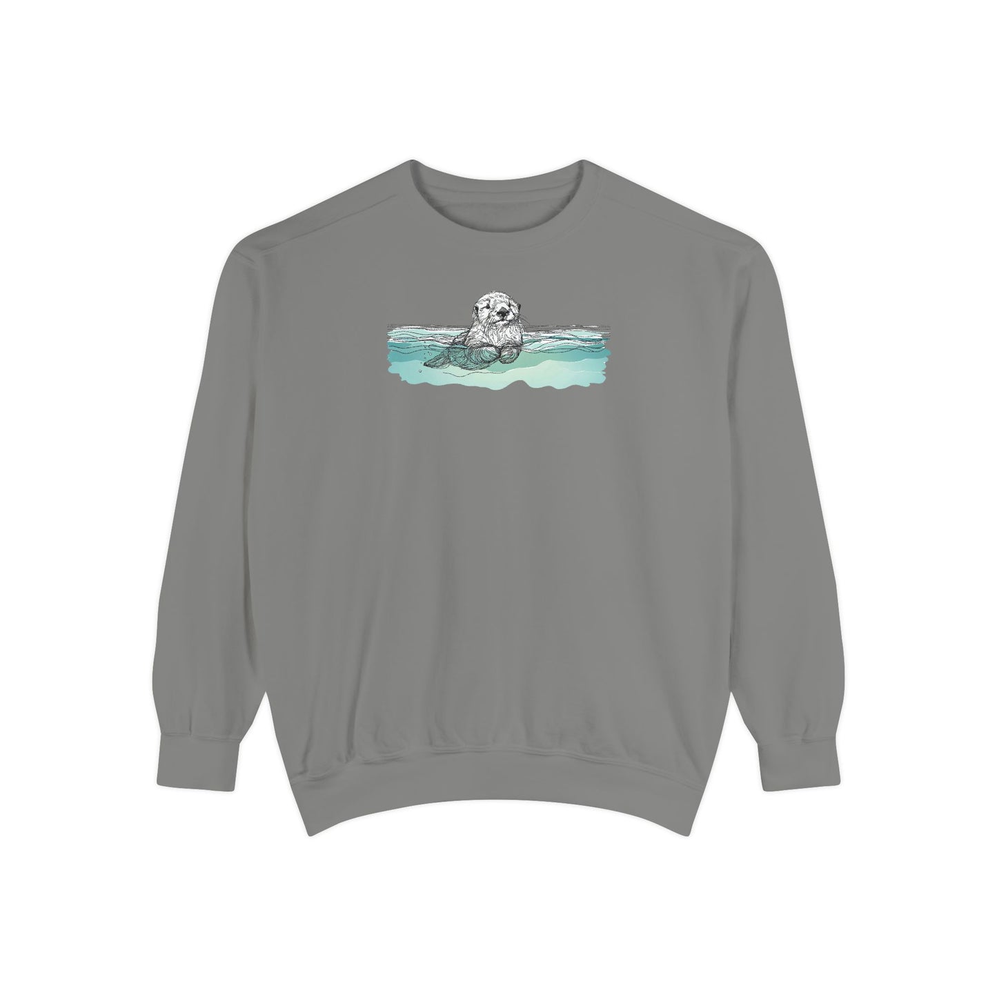 Otter in the Water Sweatshirt