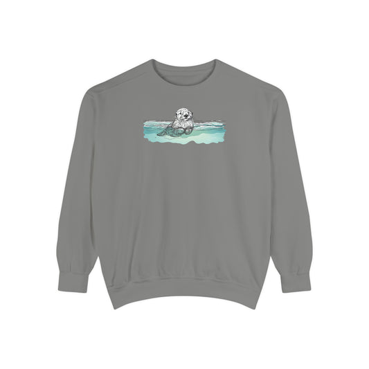 Otter in the Water Sweatshirt
