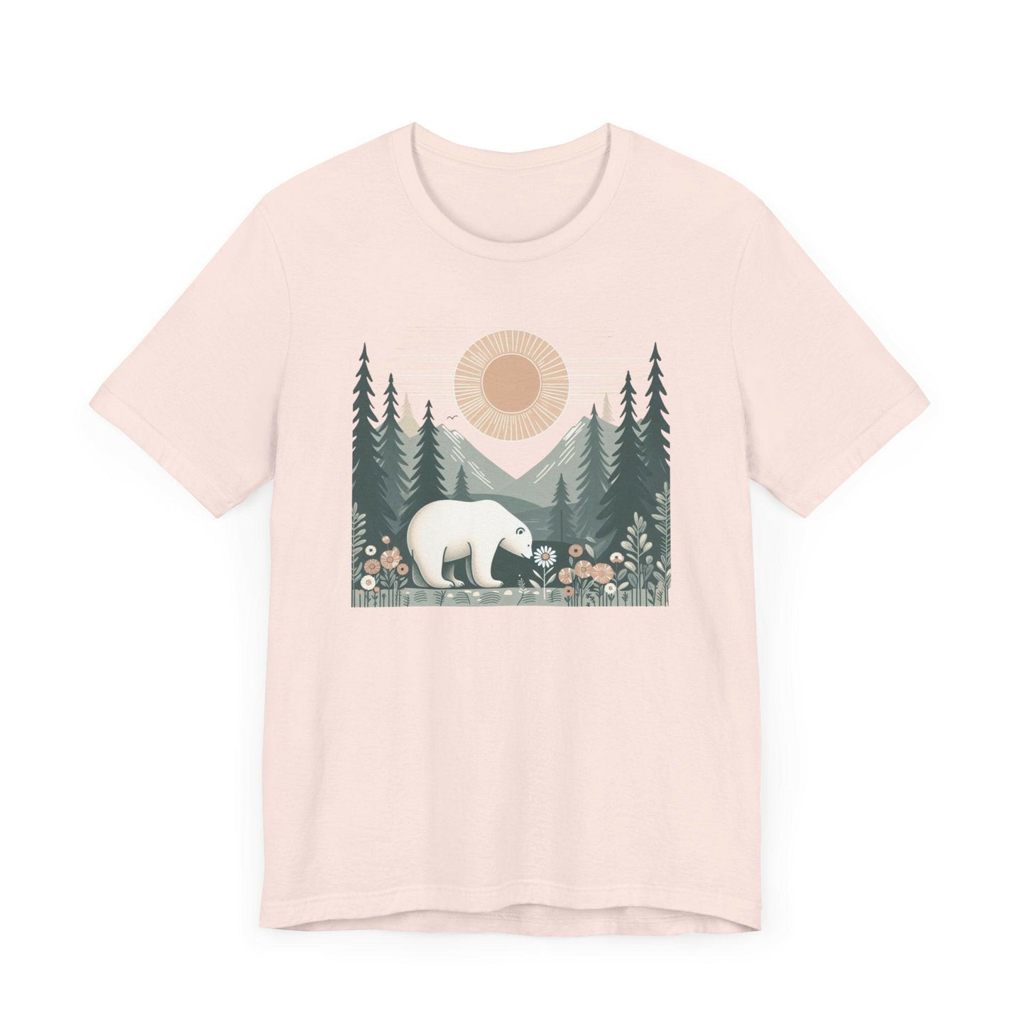 Nature-Inspired Polar Bear Tee