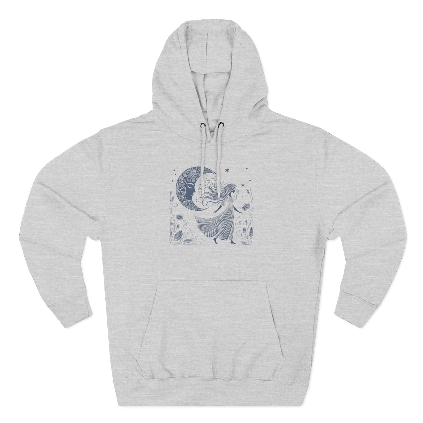 Moonlit Wildflower Woman Hoodie